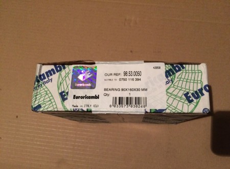 ПОДШИПНИК ШАРИКОВЫЙ 90&sbquo;0х160&sbquo;0х30&sbquo;0 (ст. 0750.116.002) INA 7220547100